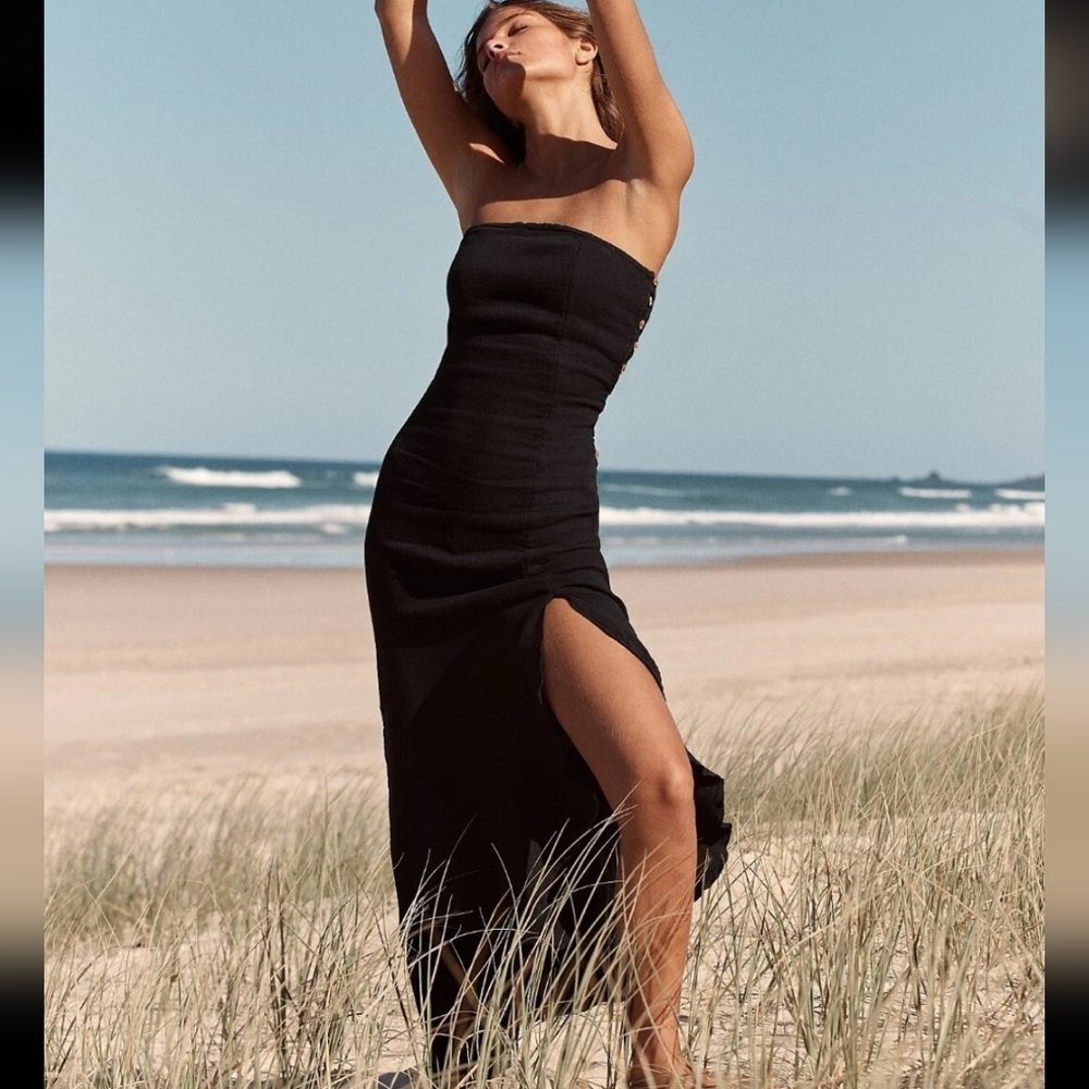 Made Me Blush Midi Dress By Free People Size Small